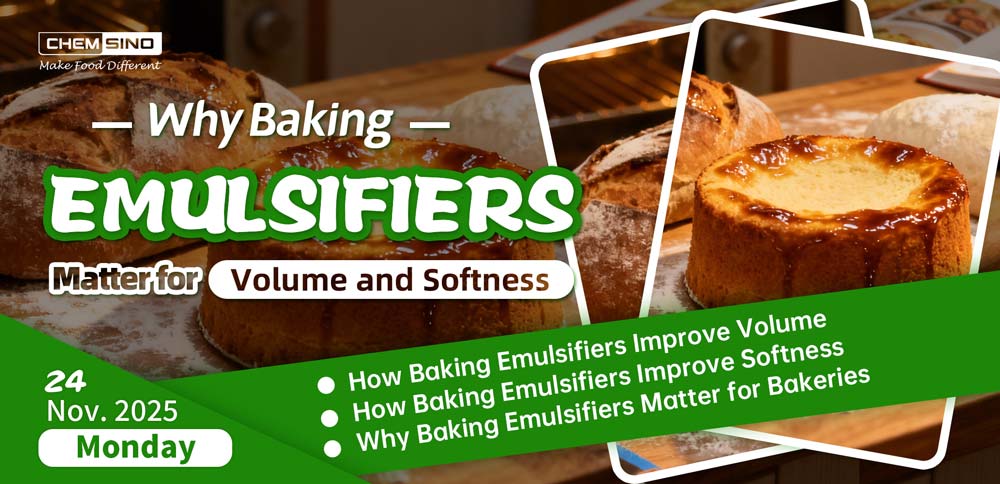 ベーキング用乳化剤がボリュームと柔らかさに重要な理由